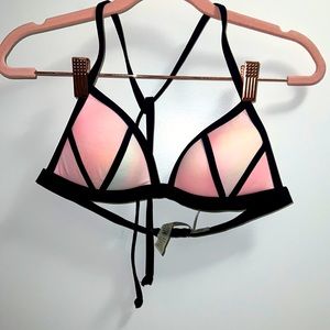 PINK Tie Dye Bikini Top - Sz S - EUC